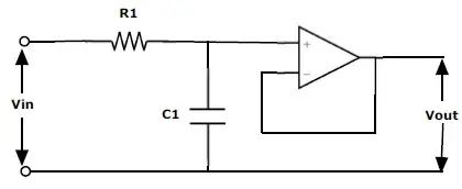 Active Low Pass filter wiring diagram