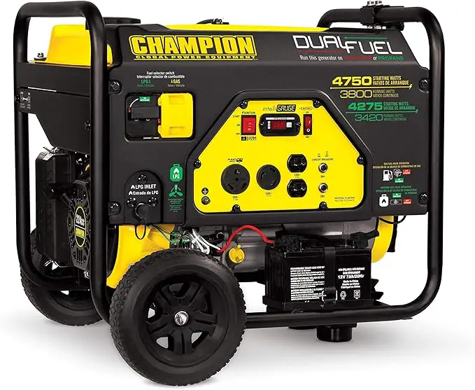 Champion 3800-Watt Dual Fuel Generator