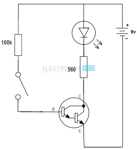 Darlington Transistor as Switch