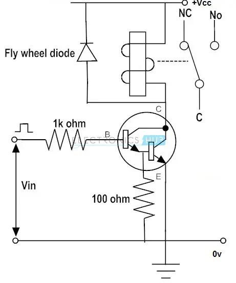 Darlington Transistor to Switch Relay Darlington Transistor to Switch Relay