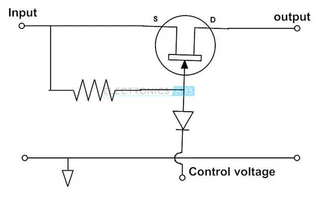 FET as a series Switch Circuit