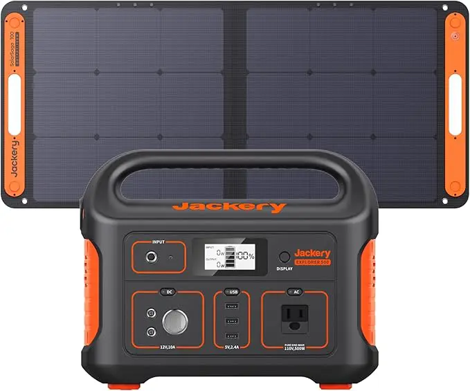 Jackery Explorer 500 Solar Generator