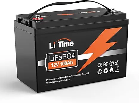 LiTime 12V 100Ah LiFePO4 Battery