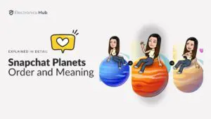 Snapchat Planets Order